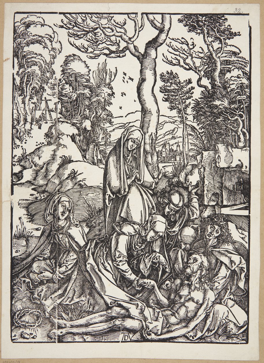 De klaagzang door Albrecht Dürer