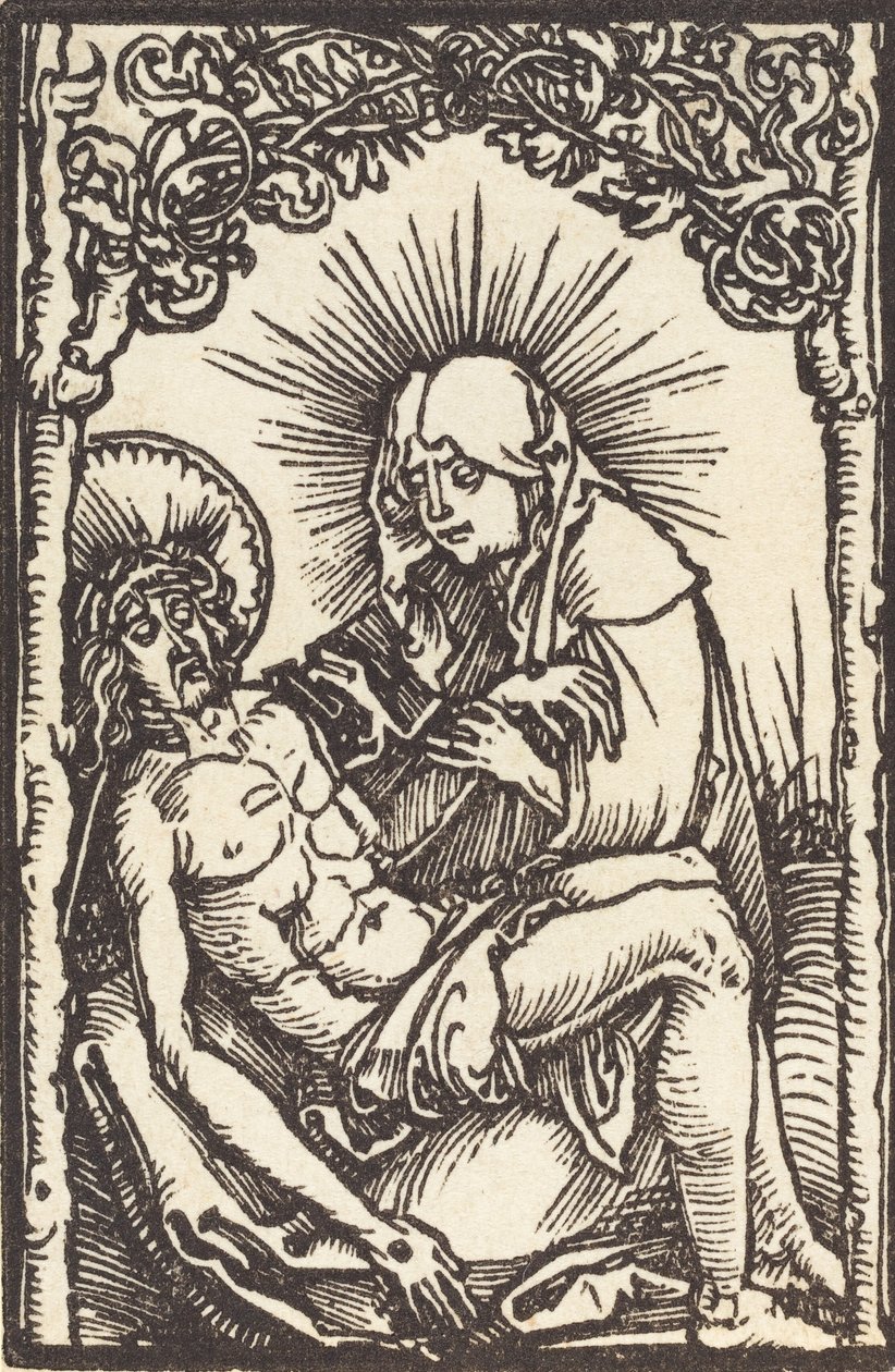 De klaagzang, ca. 1500 door Albrecht Dürer