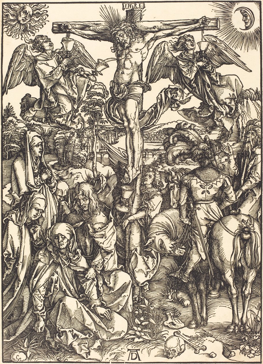 De grote passie:  De Kruisiging door Albrecht Dürer
