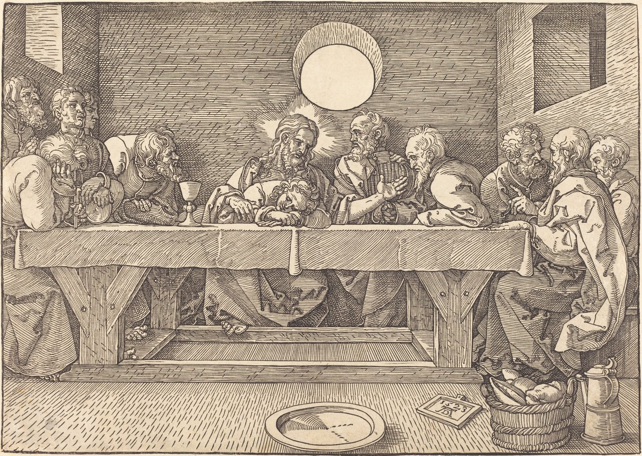 Het Laatste Avondmaal door Albrecht Dürer