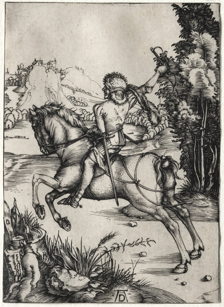 De Kleine Koerier, c. 1496 door Albrecht Dürer