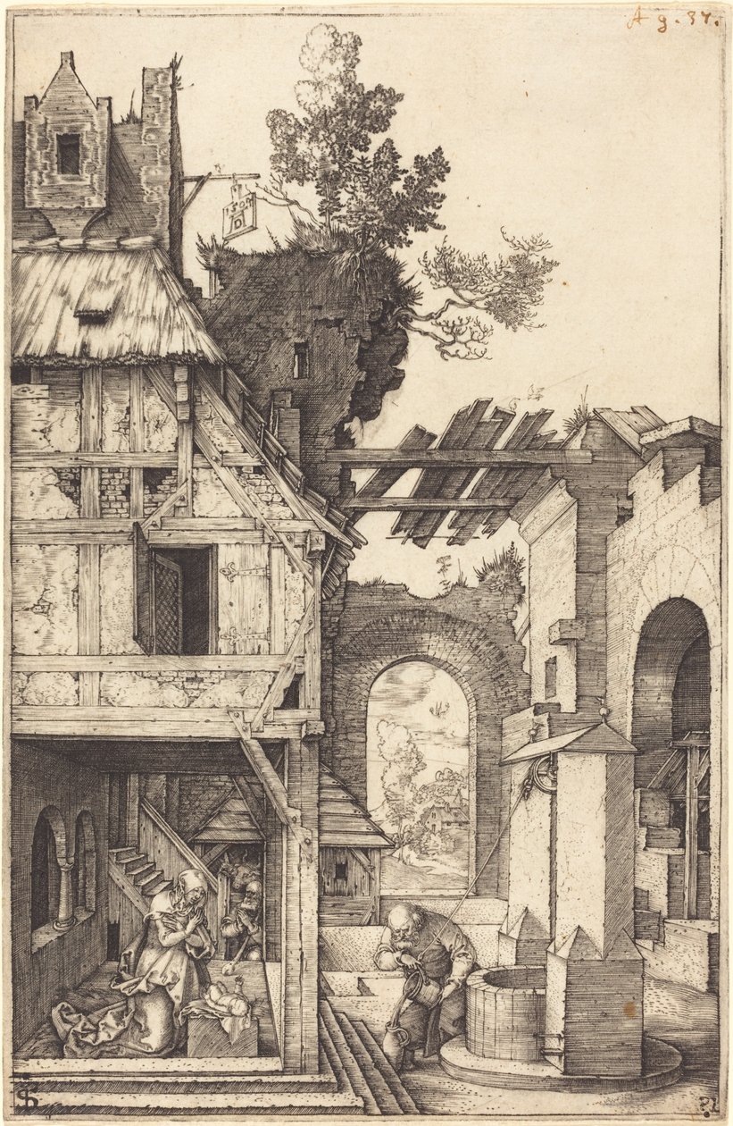 De Geboorte van Christus door Albrecht Dürer