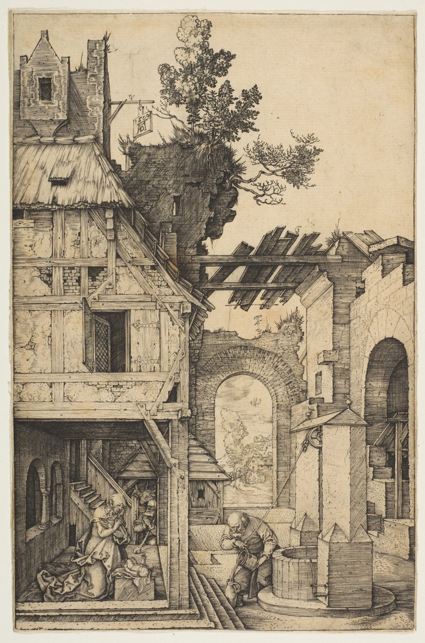 De geboorte van Christus door Albrecht Dürer