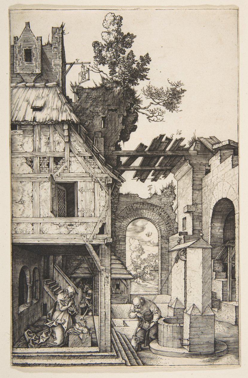 De geboorte van Christus door Albrecht Dürer