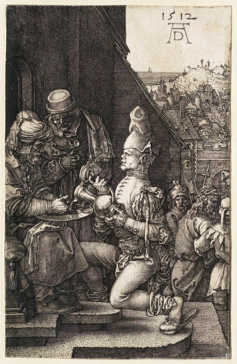 De Passie: Pilatus wast zijn handen door Albrecht Dürer
