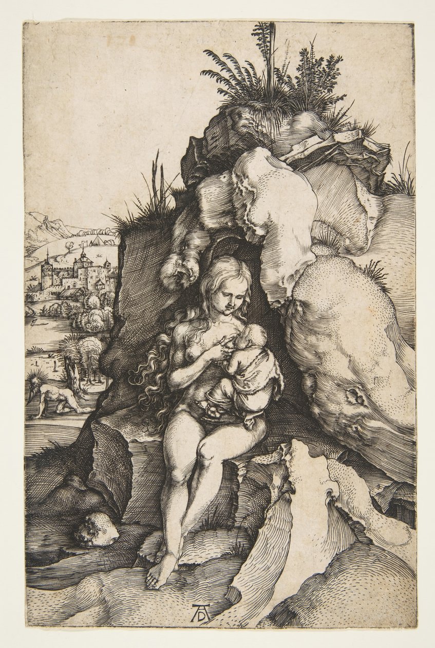 De boetedoening van Sint Johannes Chrysostomus, ca. 1496 door Albrecht Dürer