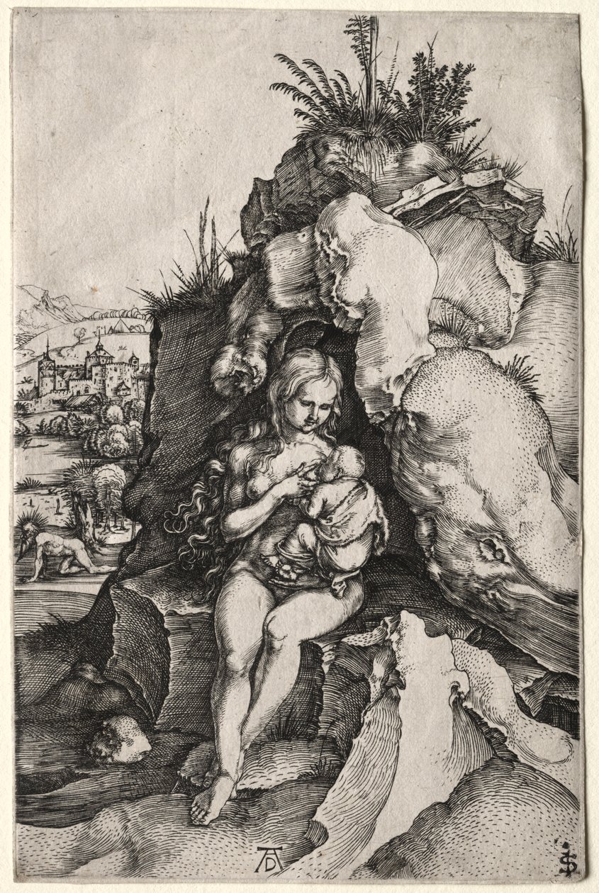 De boetedoening van St. Johannes Chrysostomus, ca. 1497 door Albrecht Dürer
