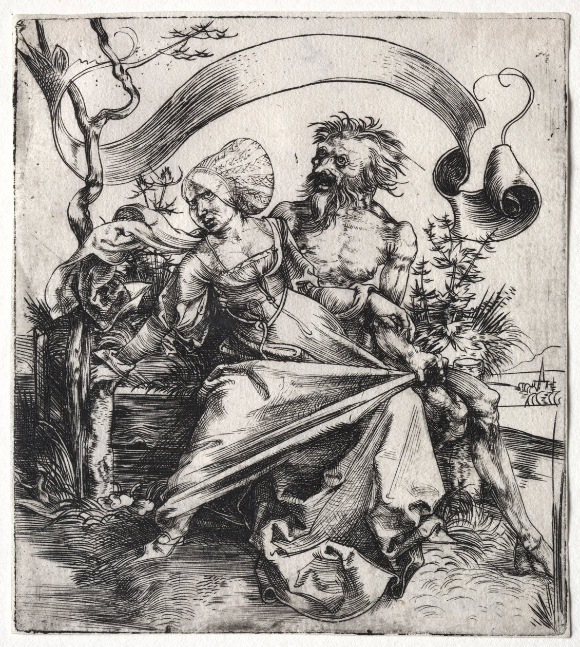 De ontvoerder, ca. 1495 door Albrecht Dürer
