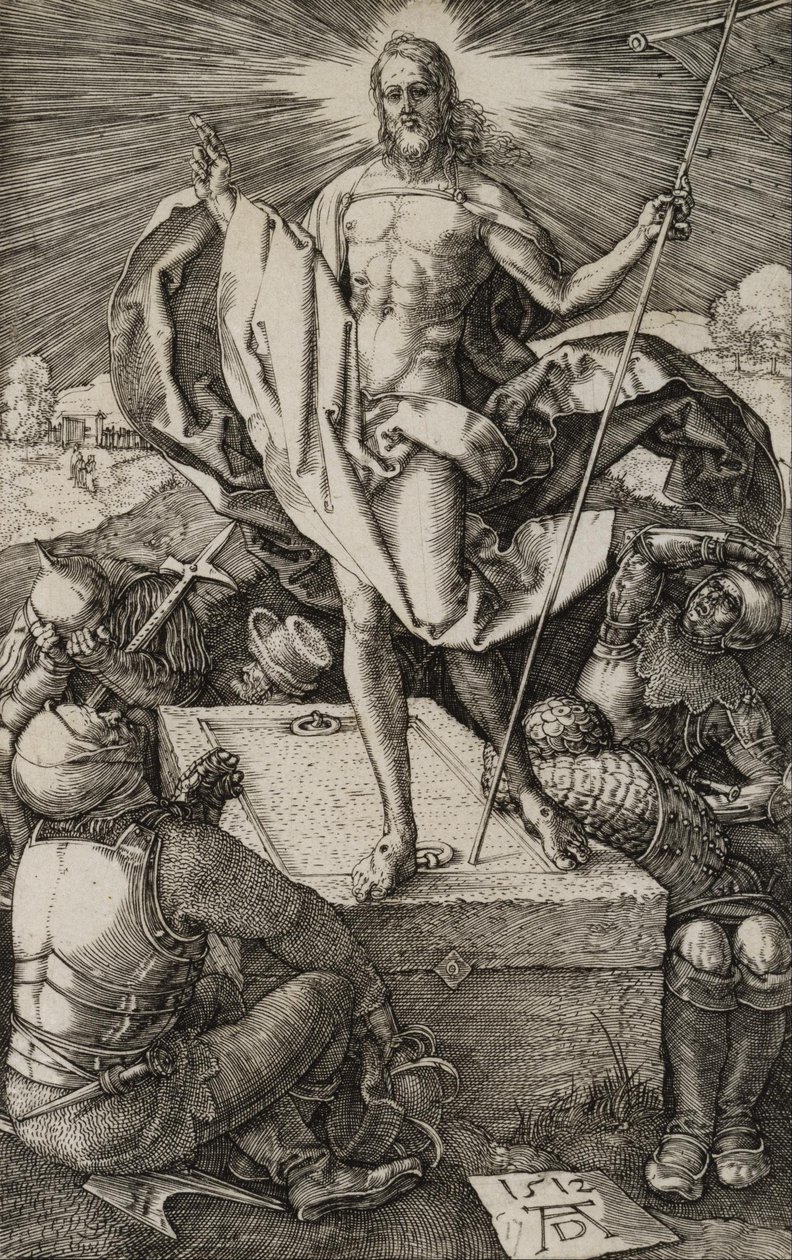 De Wederopstanding door Albrecht Dürer