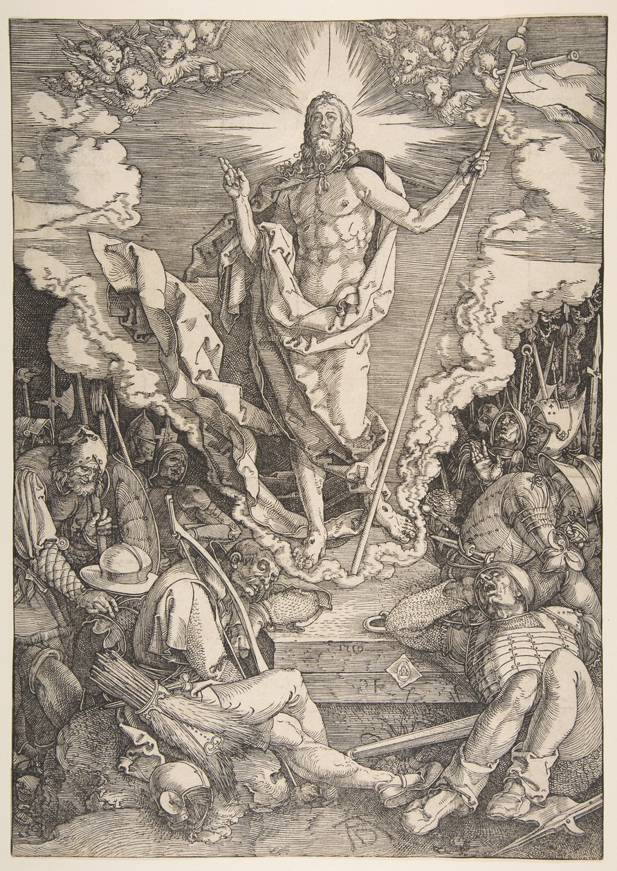 De verrijzenis door Albrecht Dürer