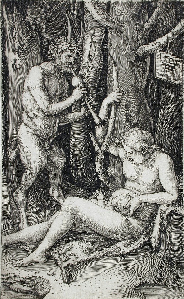 De Satyr-familie door Albrecht Dürer