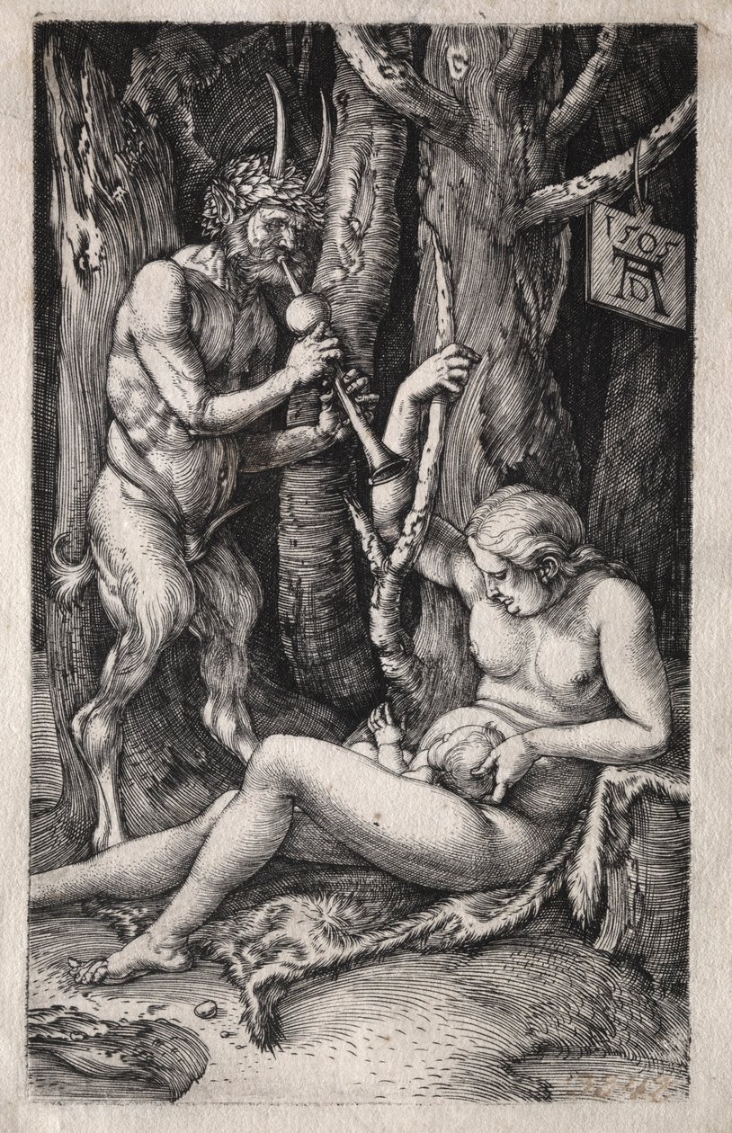 De Satyr Familie, 1505 door Albrecht Dürer