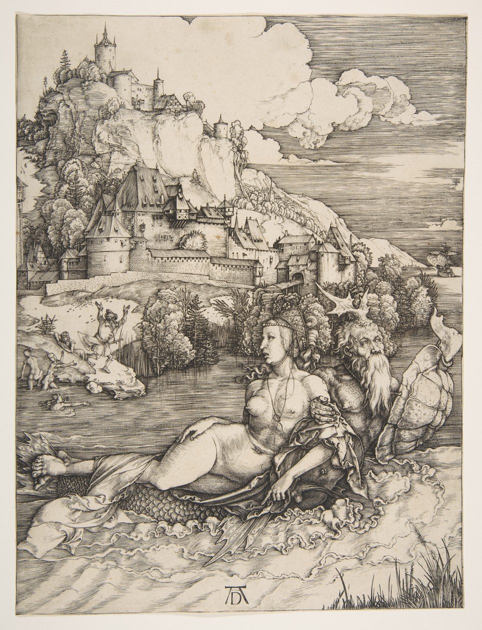 Het zeemonster door Albrecht Dürer