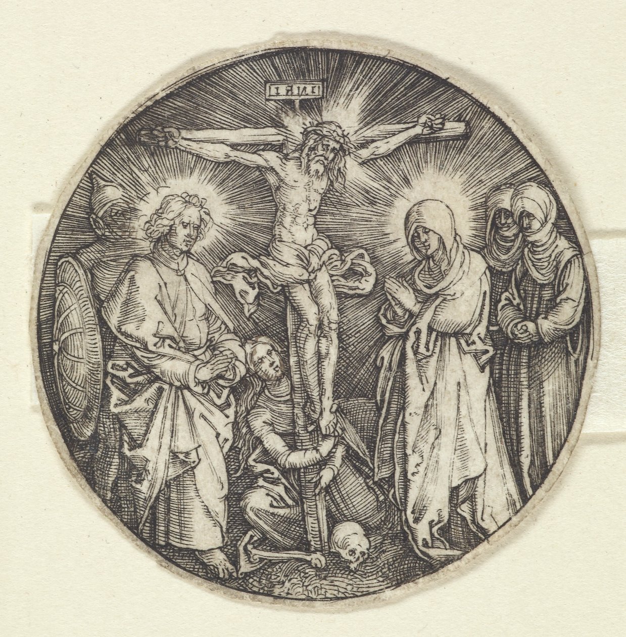 De Kleine Kruisiging ("De Pommels van Keizer Maximiliaan") door Albrecht Dürer