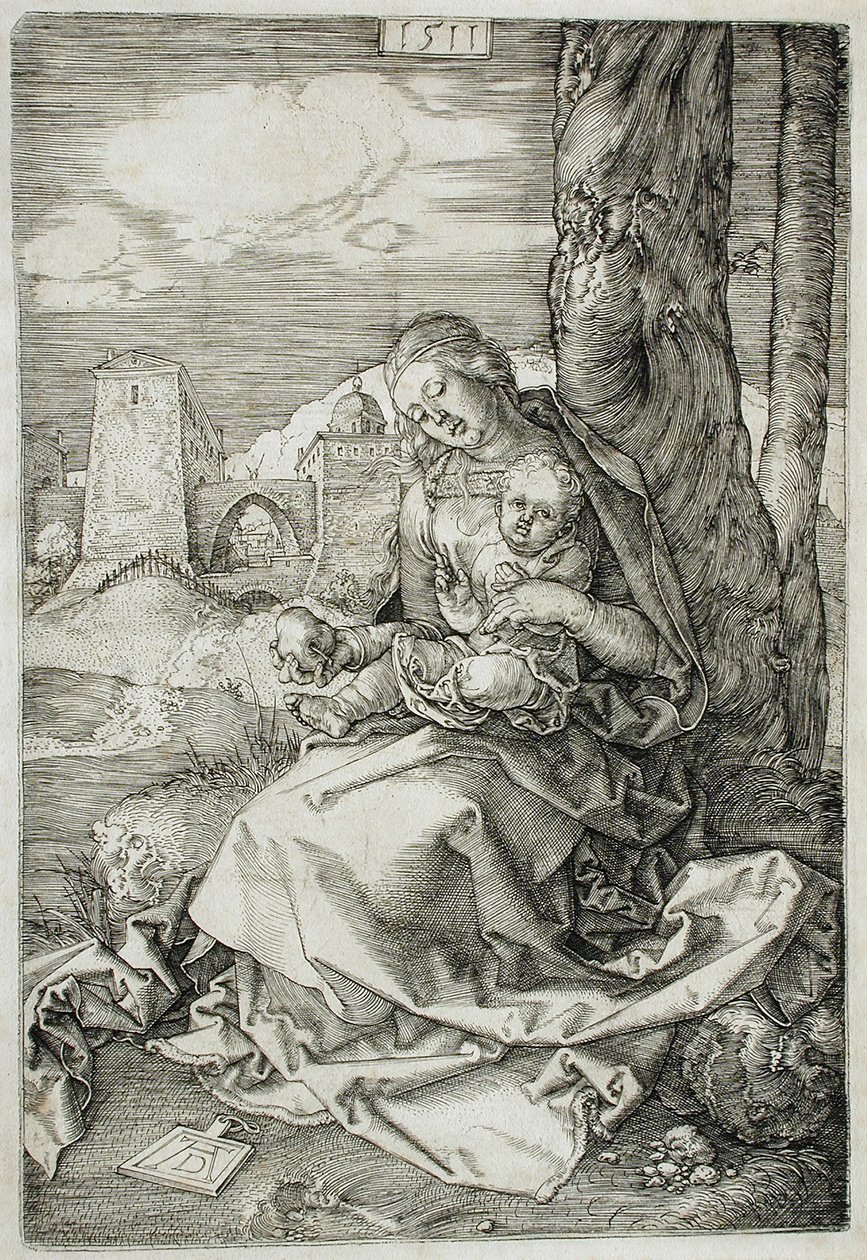 De Maagd met de peer door Albrecht Dürer