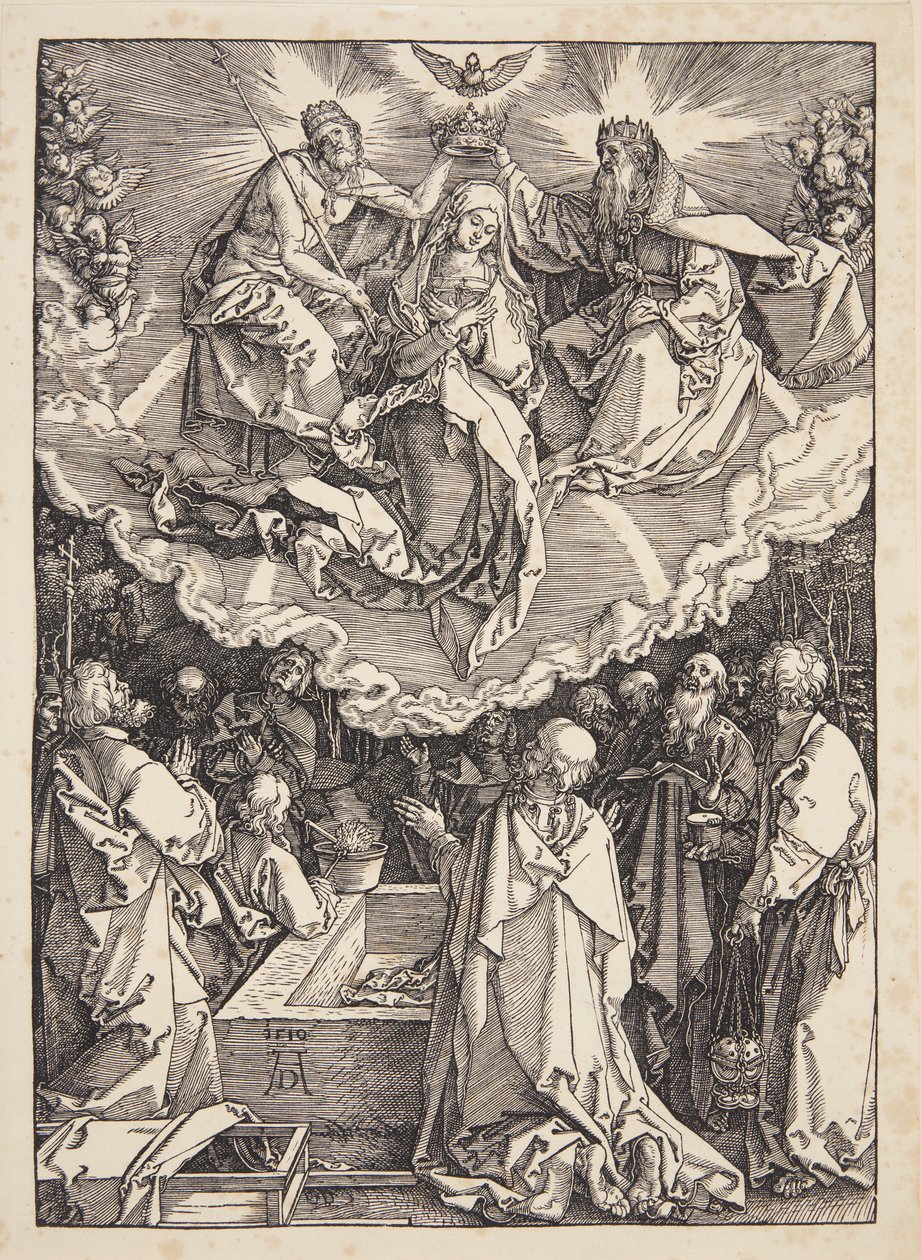 De Hemelvaart en Kroning van de Maagd door Albrecht Dürer