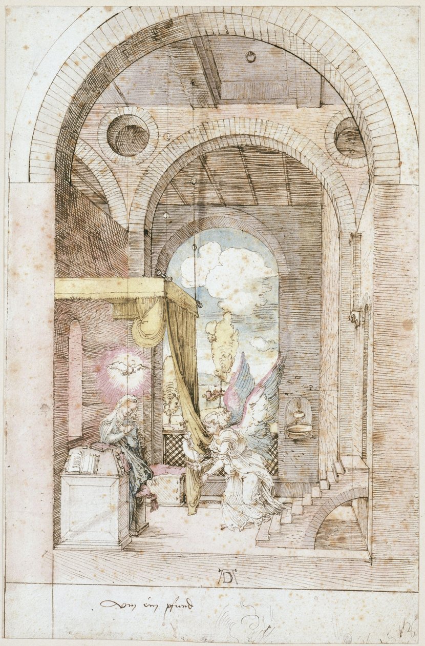De Verkondiging aan Maria door Albrecht Dürer
