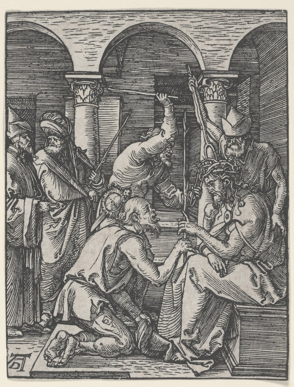 Christus met Doornenkroon, c.1510 door Albrecht Dürer