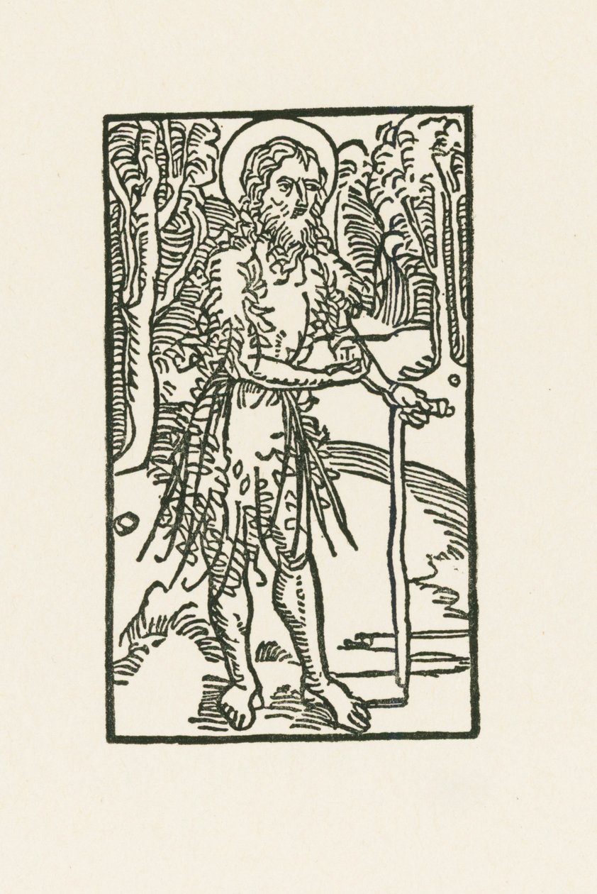 Sint Onophrius door Albrecht Dürer or Duerer