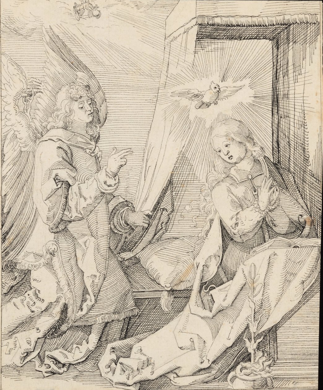 De Annunciatie door Albrecht Dürer