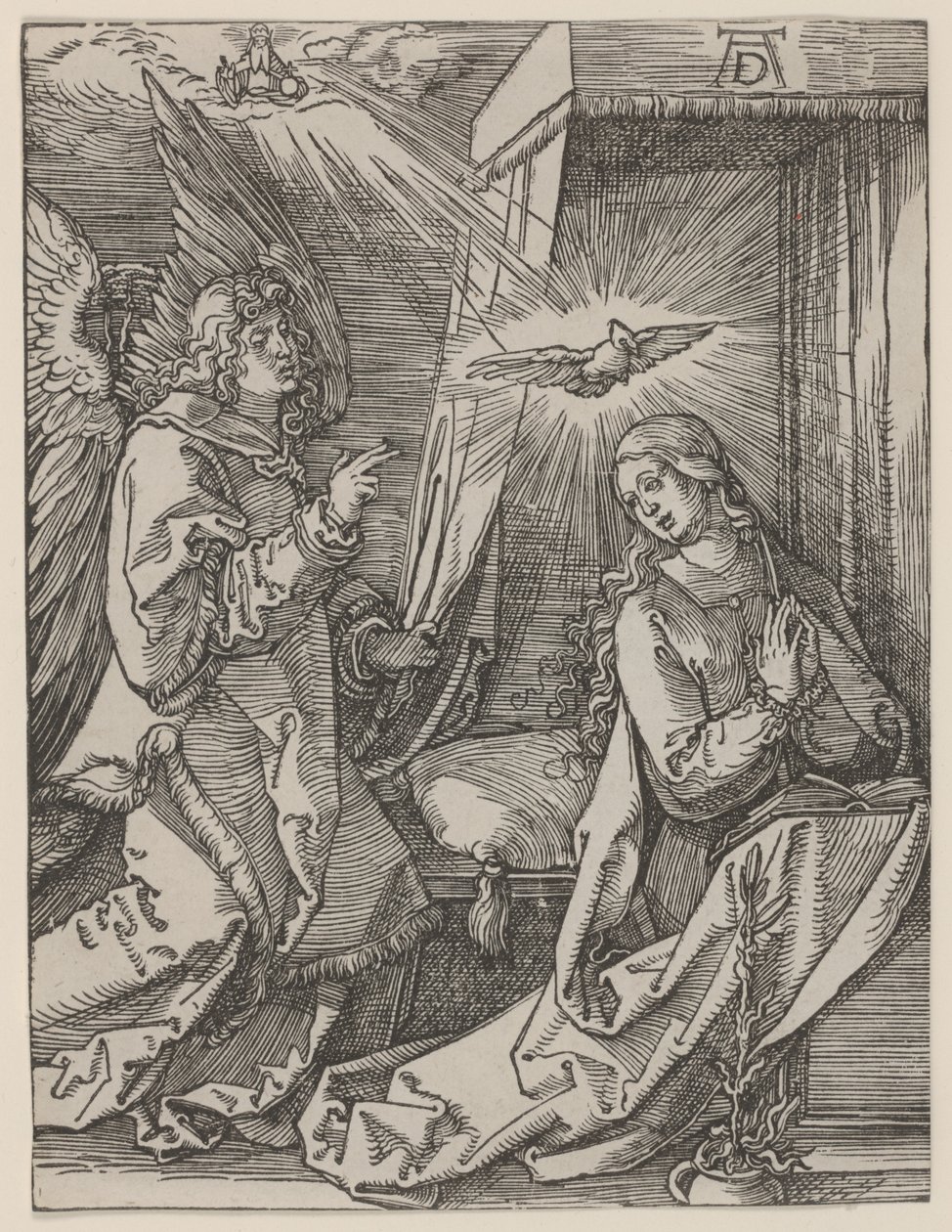 De Annunciatie door Albrecht Dürer