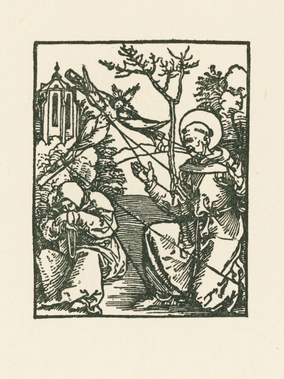 De stigmatisering van Sint Franciscus door Albrecht Dürer or Duerer