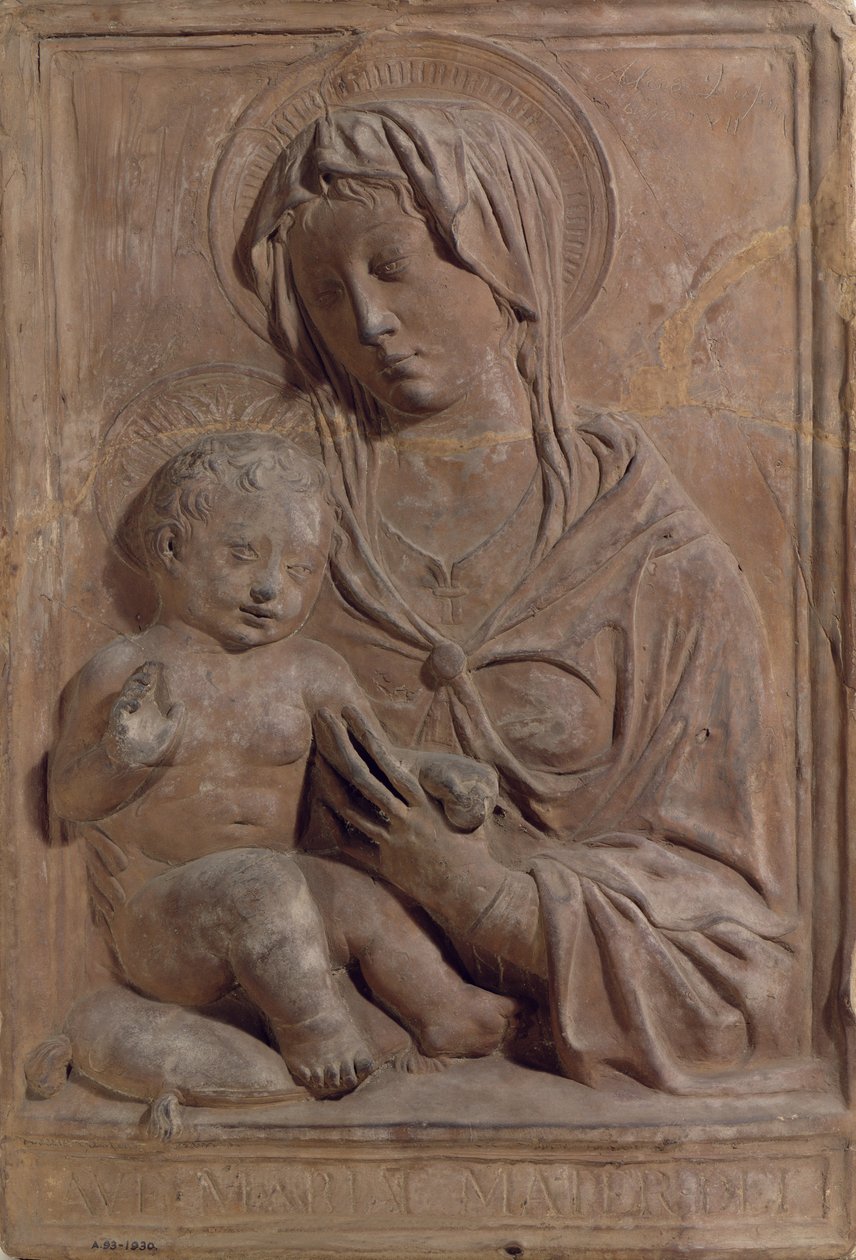 Madonna en kind, 1929 door Alceo Dossena