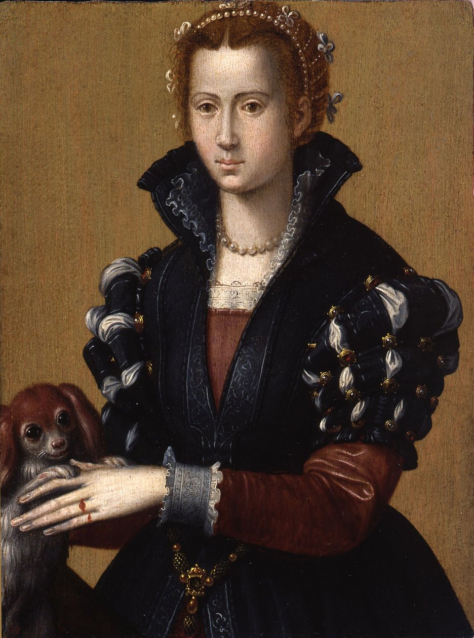 Portret van Eleanora van Toledo door Alessandro Allori