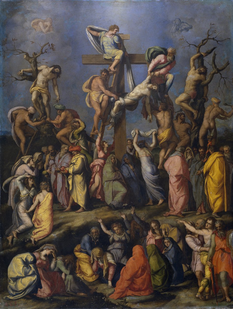 De Kruisafneming, ca. 1560 door Alessandro Allori