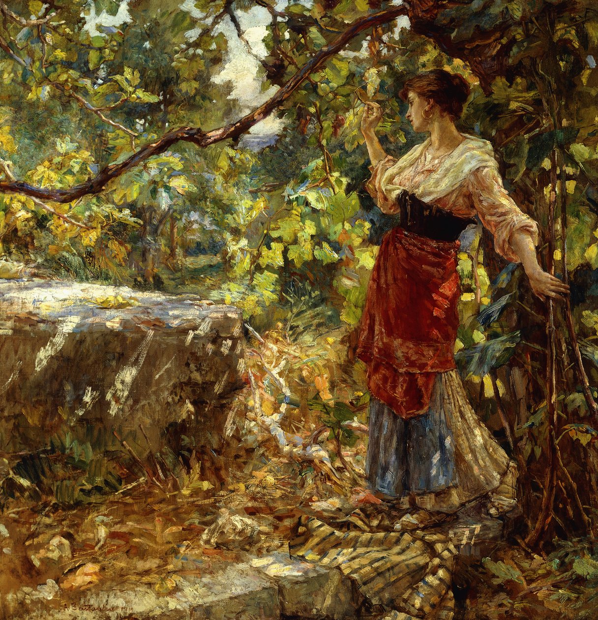 Verre gedachten, 1919 door Alessandro Battaglia