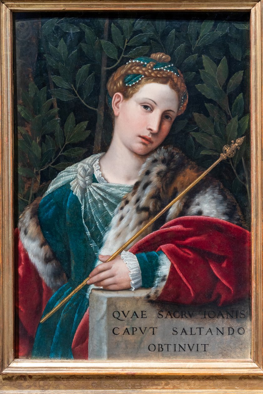 Portret van een dame als Salome, c.1537 door Alessandro Bonvicino Moretto