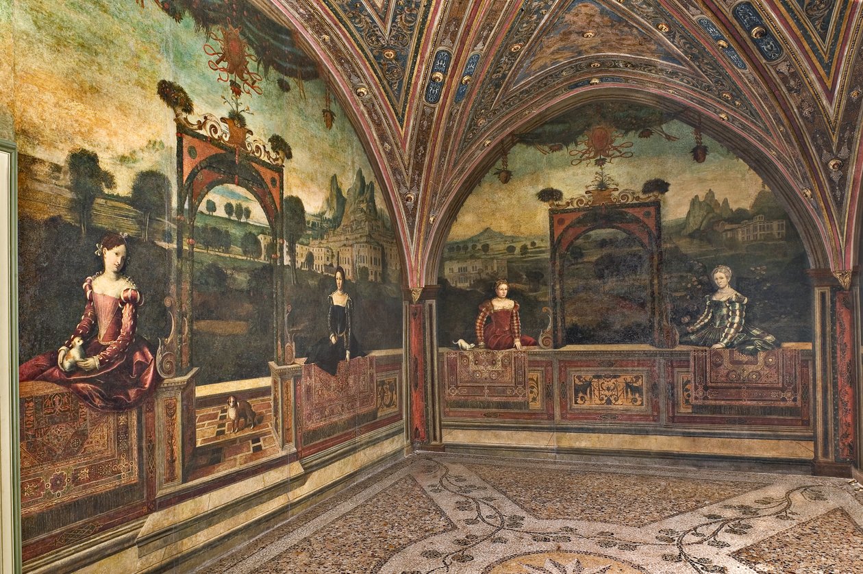 Kleine Kamer van de Edelvrouwen door Alessandro Bonvicino Moretto