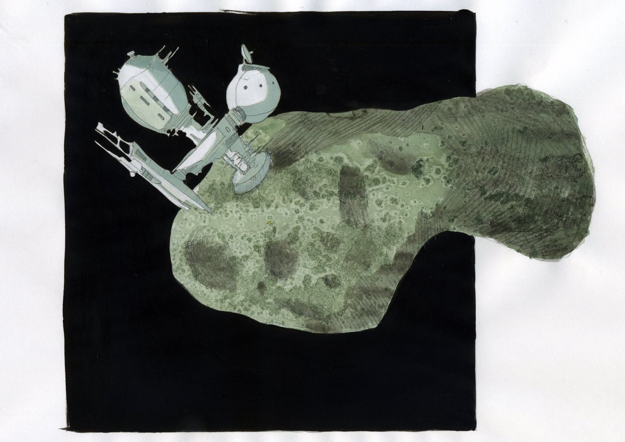 Anticipatie: Asteroïdemijnbouw, exploitatie van grondstoffen van asteroïden en andere kleine planeten door Alessandro Lonati