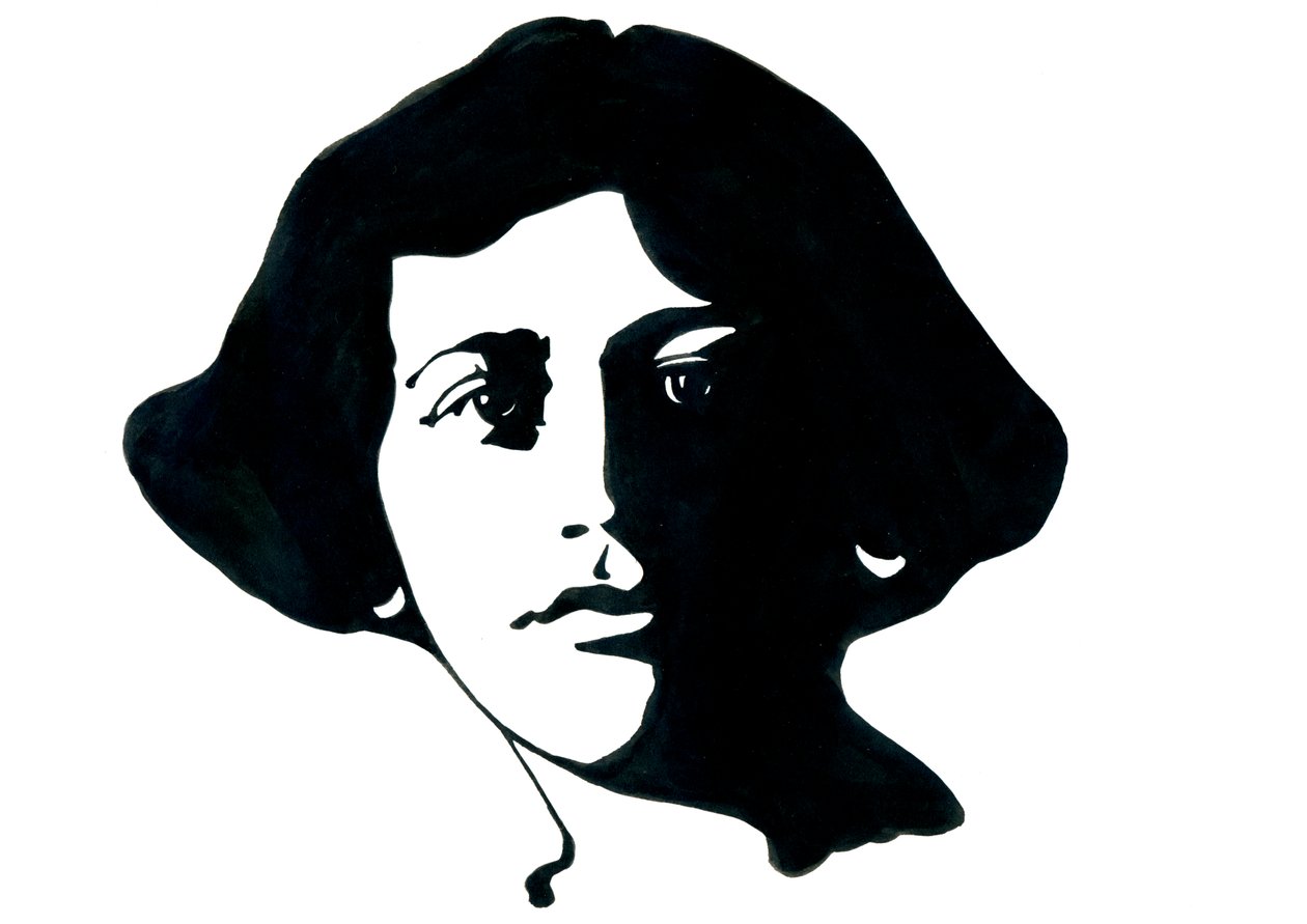 Portret van Simone Weil (1909-1943), Franse filosoof door Alessandro Lonati