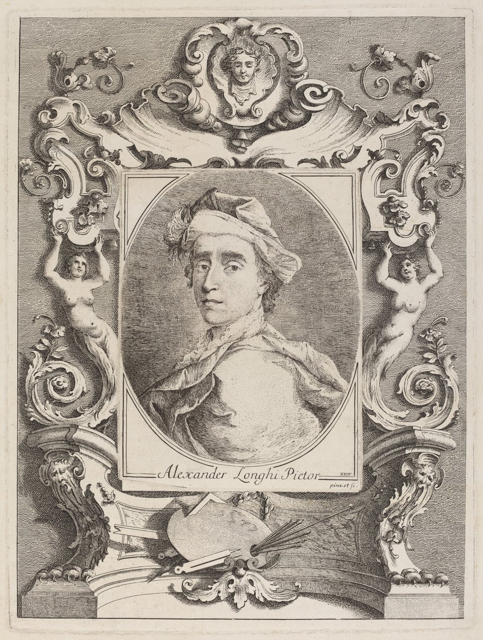 Zelfportret door Alessandro Longhi