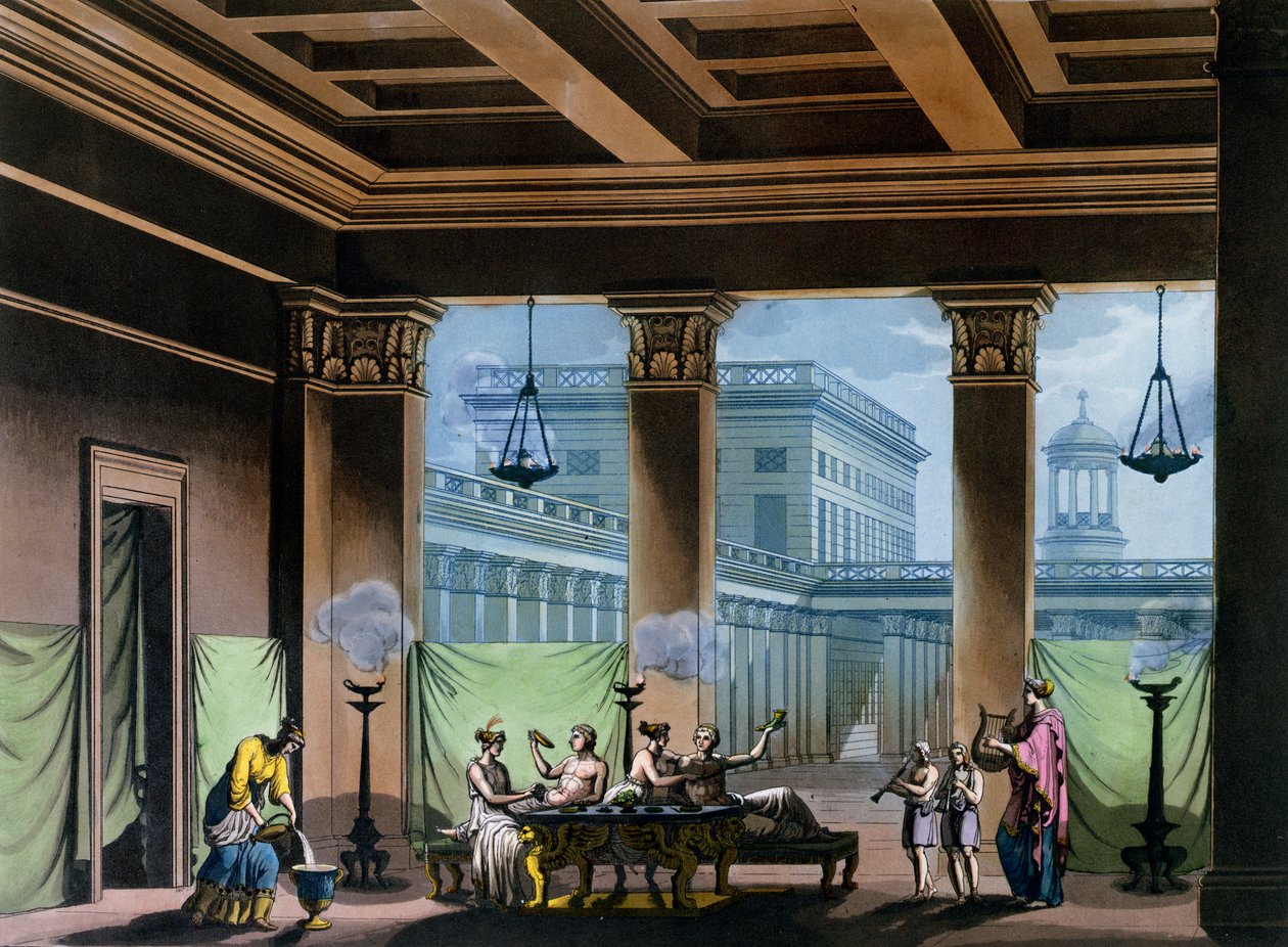 Het Triclinium, uit 