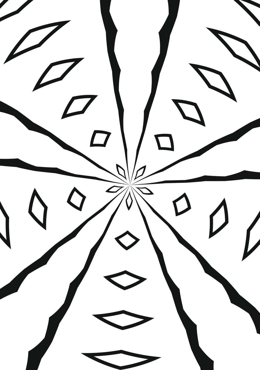 arabesque #26, 2019 door Alex Caminker