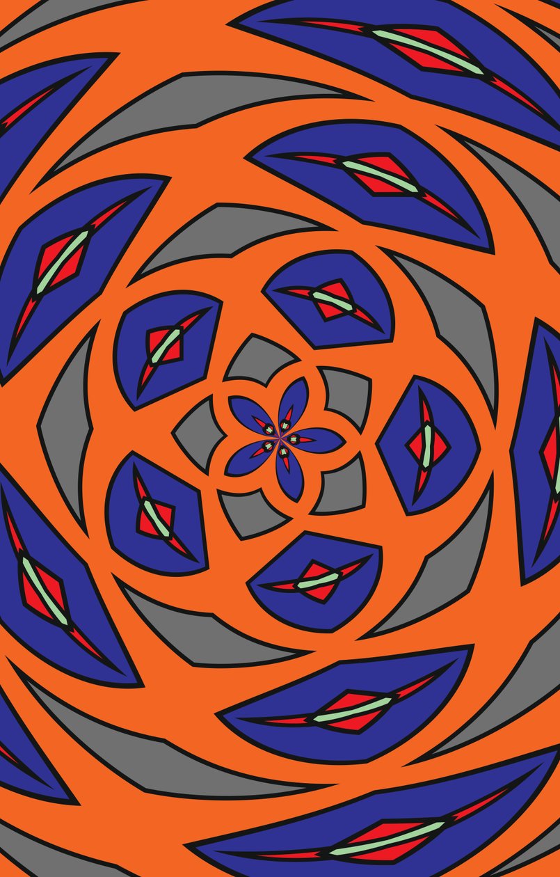 arabesque #27, 2019 door Alex Caminker