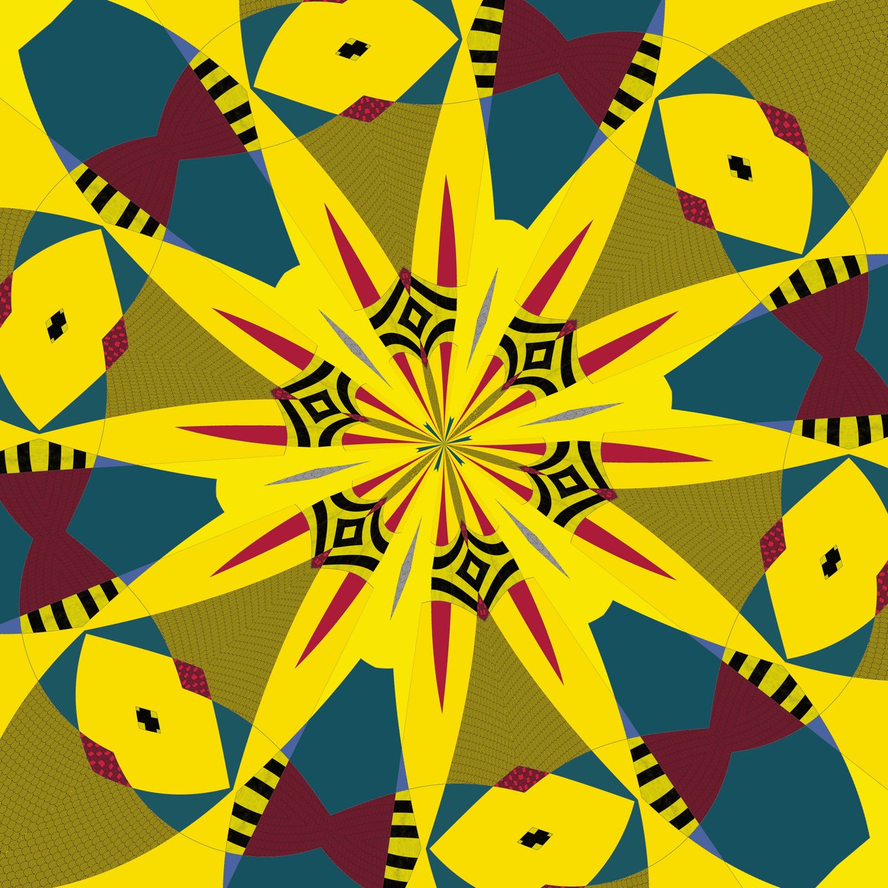 symmetrie #18 door Alex Caminker