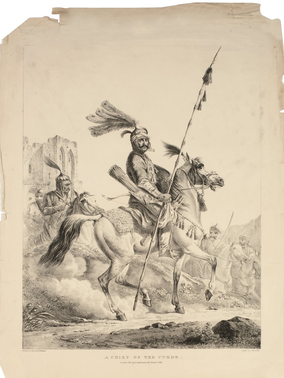Een Hoofd van de Koerden door after Alexander Orlowski