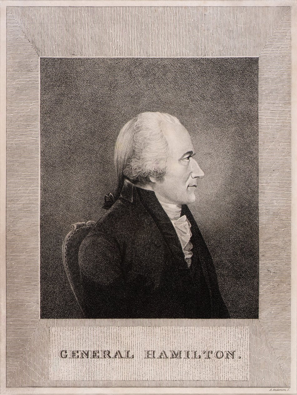 Generaal Hamilton door Alexander Anderson