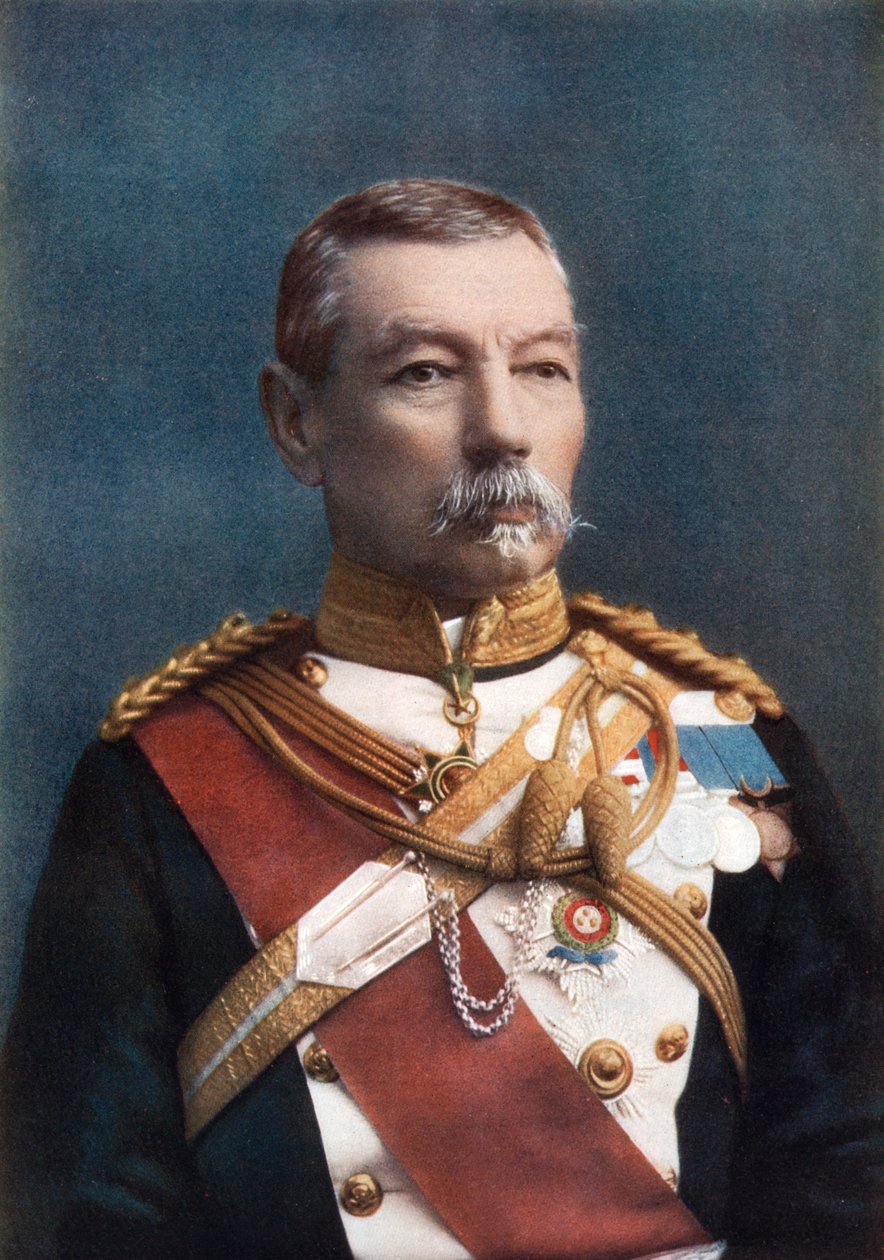 Luitenant-generaal Sir Drury Drury-Lowe, Kolonel van de 17e Lancers, 1902 door Alexander Bassano