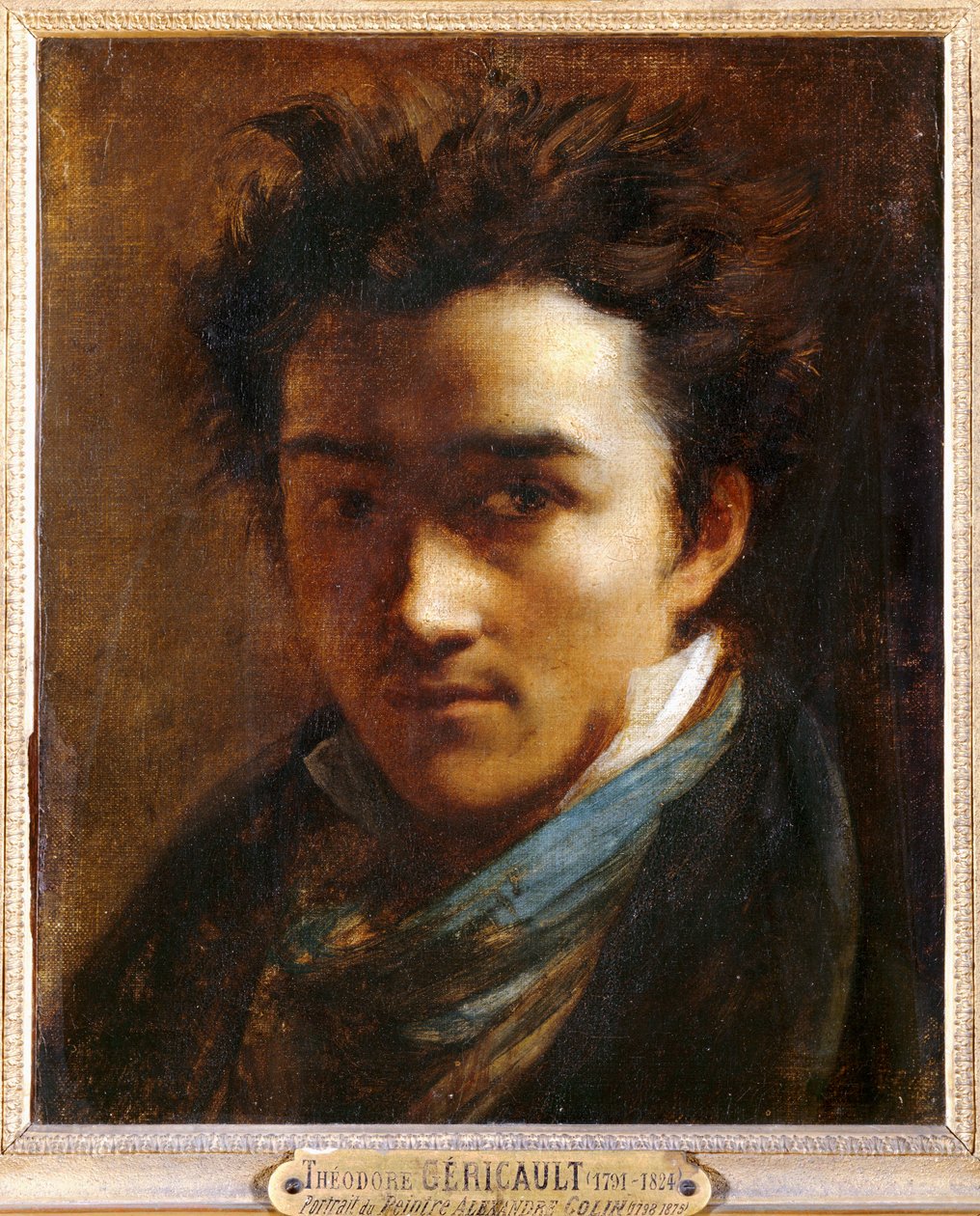 Portret van de kunstenaar - Zelfportret ... door Alexander Colin
