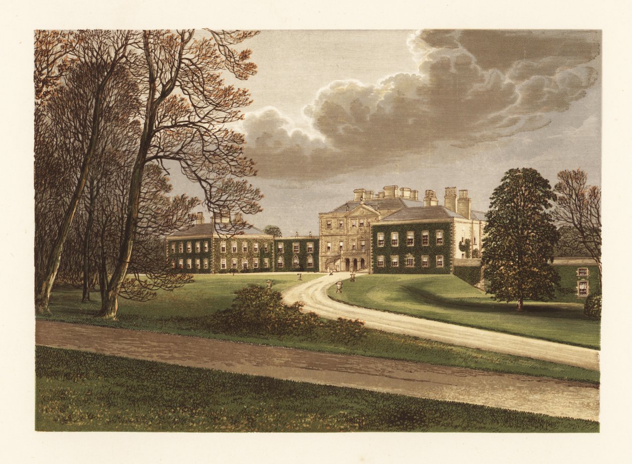 Haddo House, Aberdeenshire, Schotland door Alexander Francis (after) Lydon