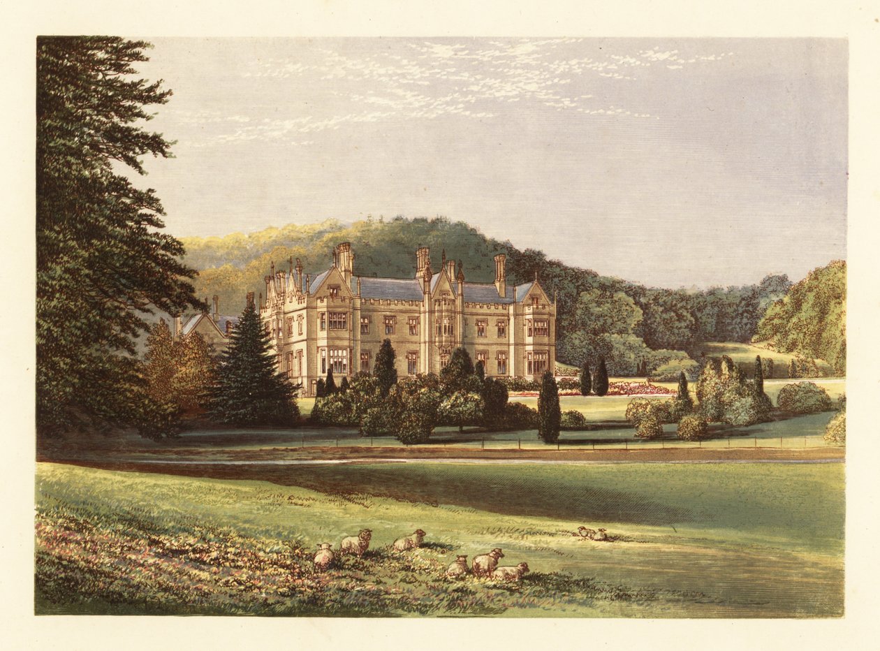 Mamhead, Devon, Engeland.,1880 door Alexander Francis (after) Lydon