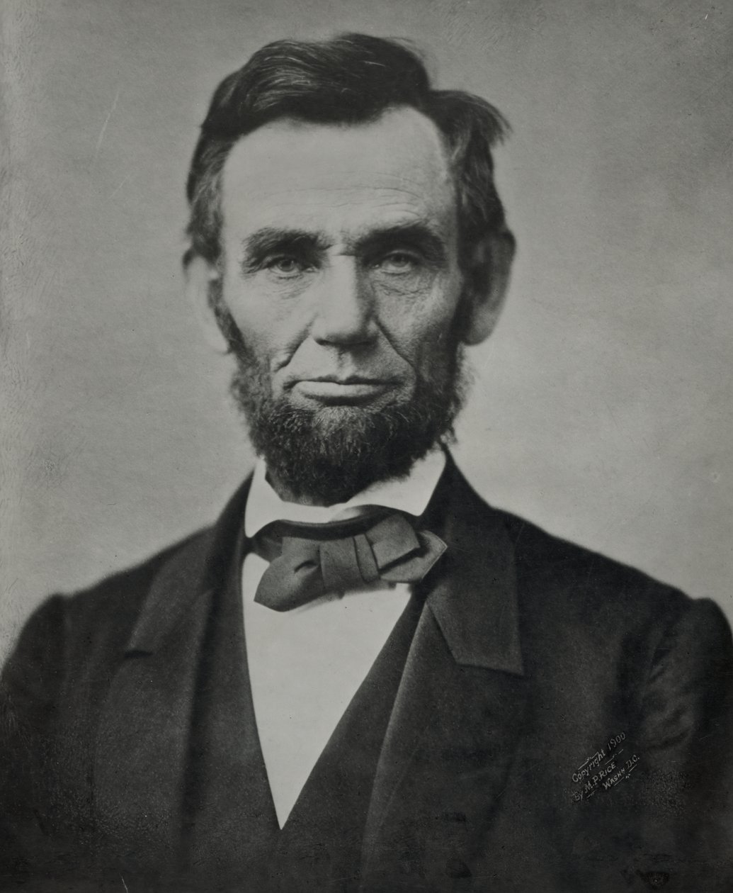 Abraham Lincoln door Alexander Gardner