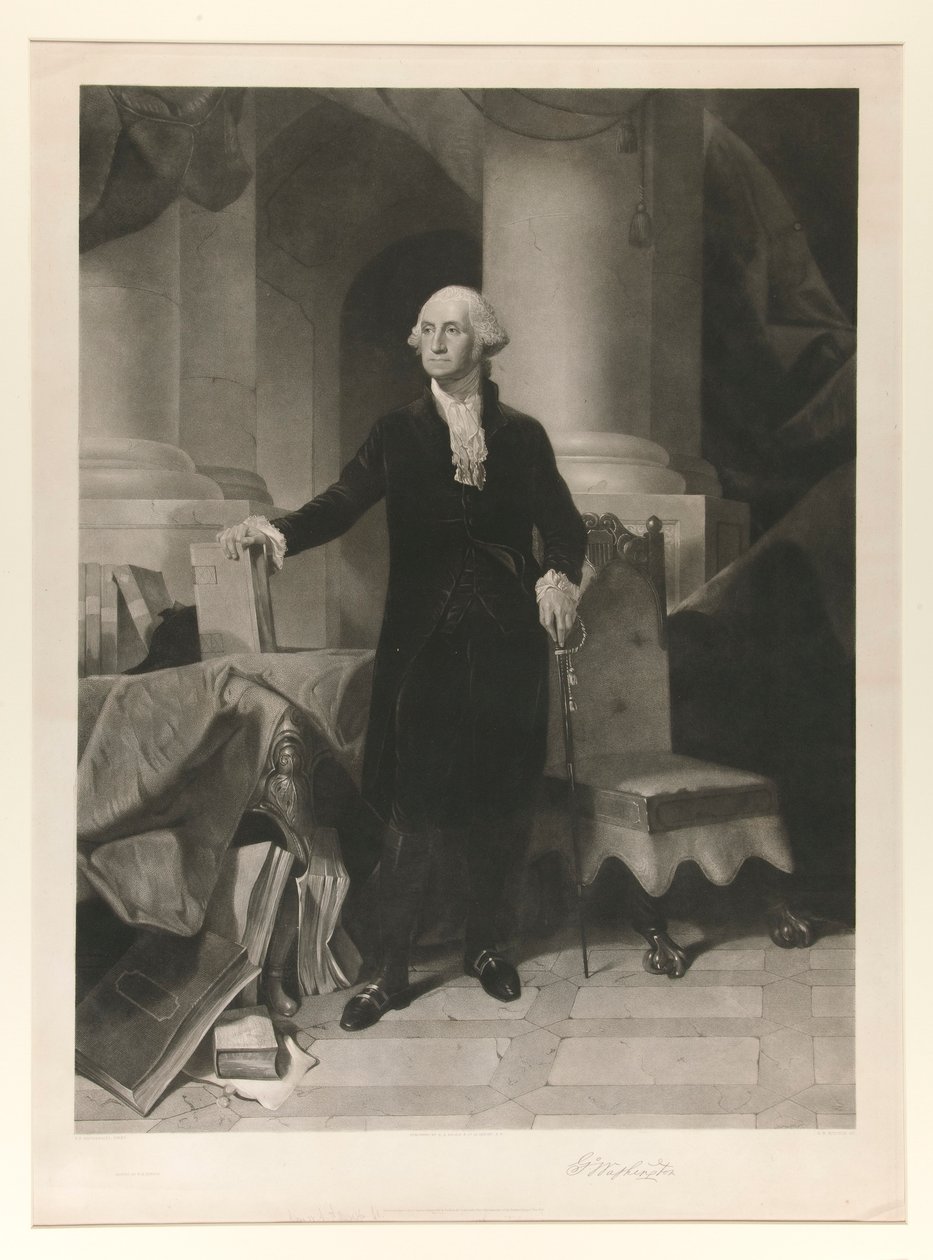 George Washington | Alexander Hay Ritchie | Kunstafdruk