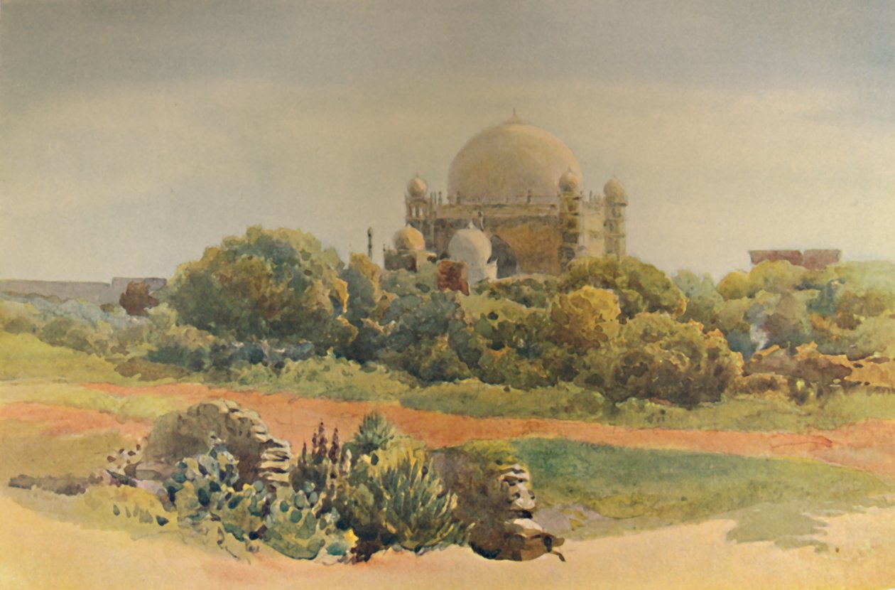 De Gol Gumbaz, Bijapur, ca. 1880-1905 door Alexander Henry Hallam Murray