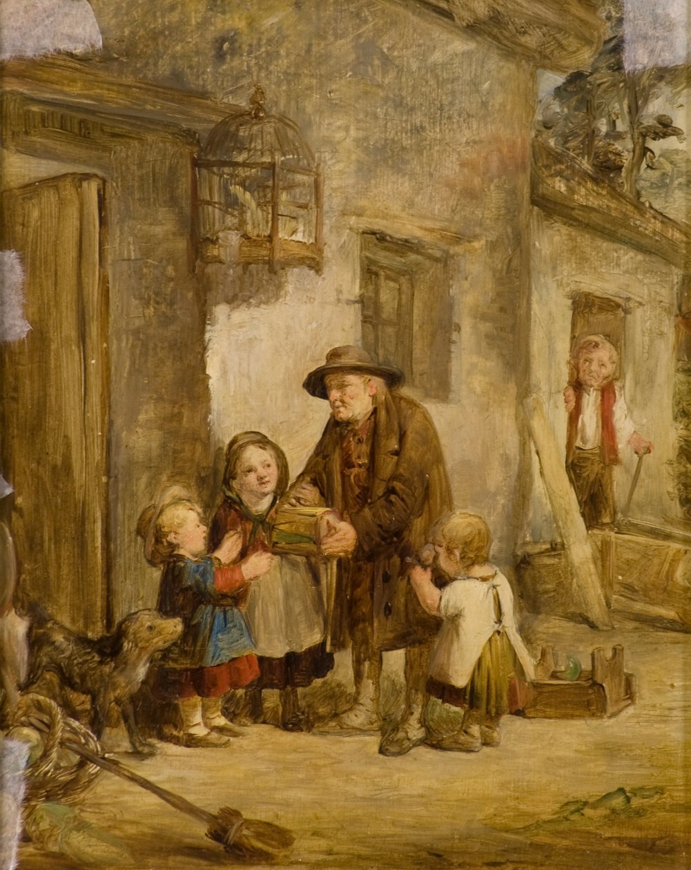Thuis van de Kermis door Alexander Hohenlohe Burr