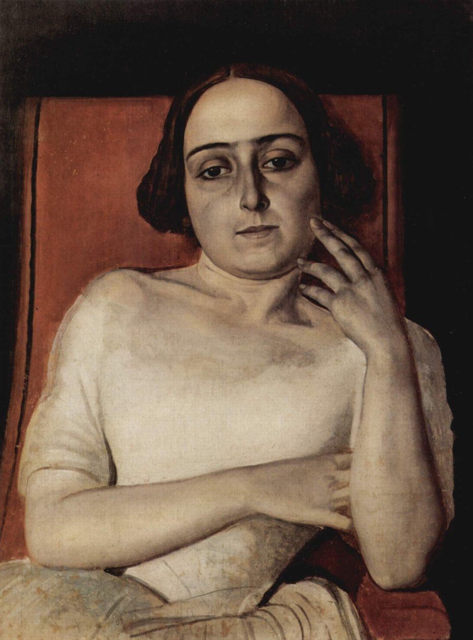 Portret van Vittoria Marini door Alexander Ivanov
